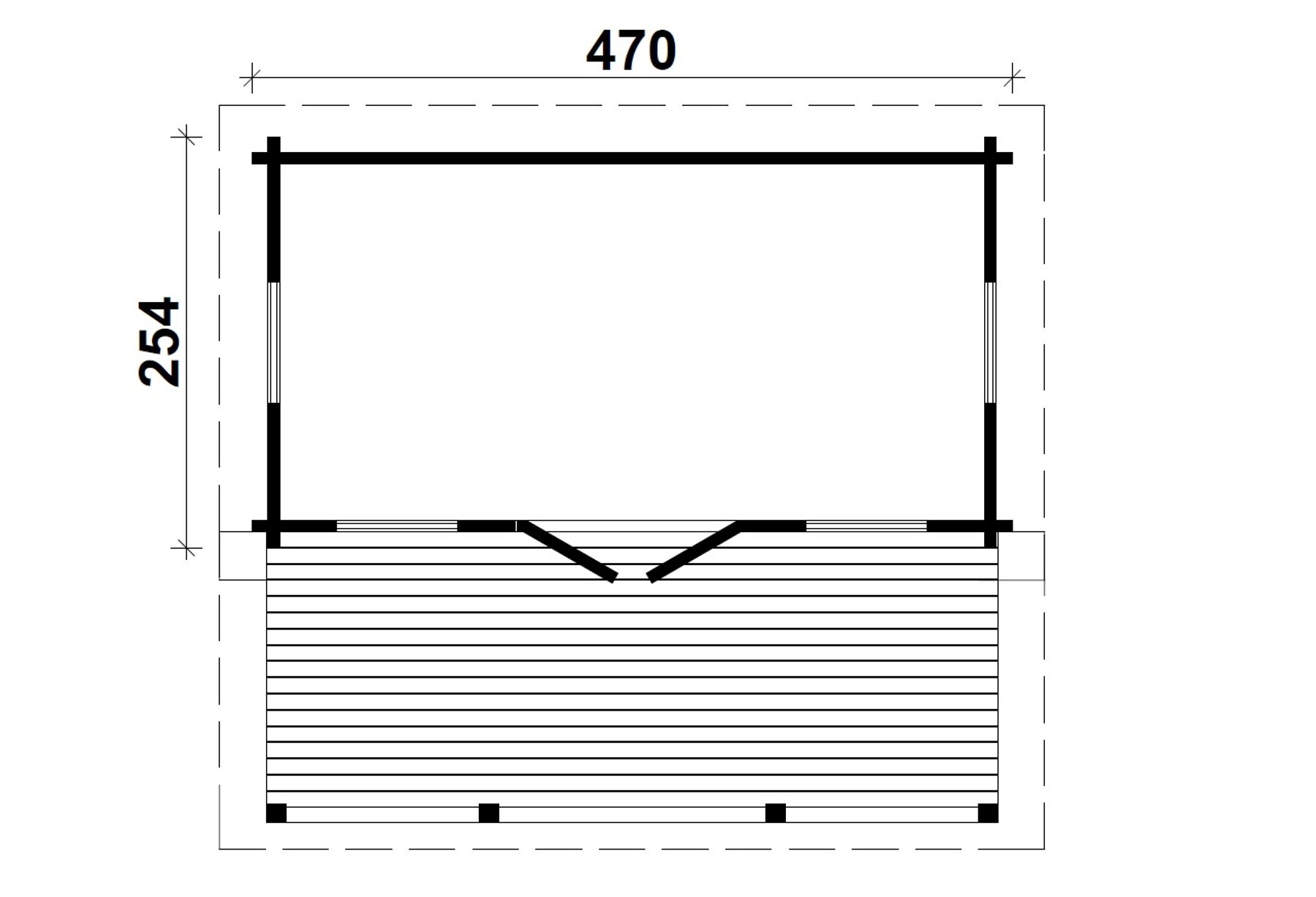 Gartenhaus Moderni Kesäkeittiö