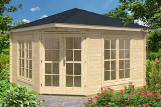 Gartenhaus mit Glasfront Gartenhäuser mit viel Glas
