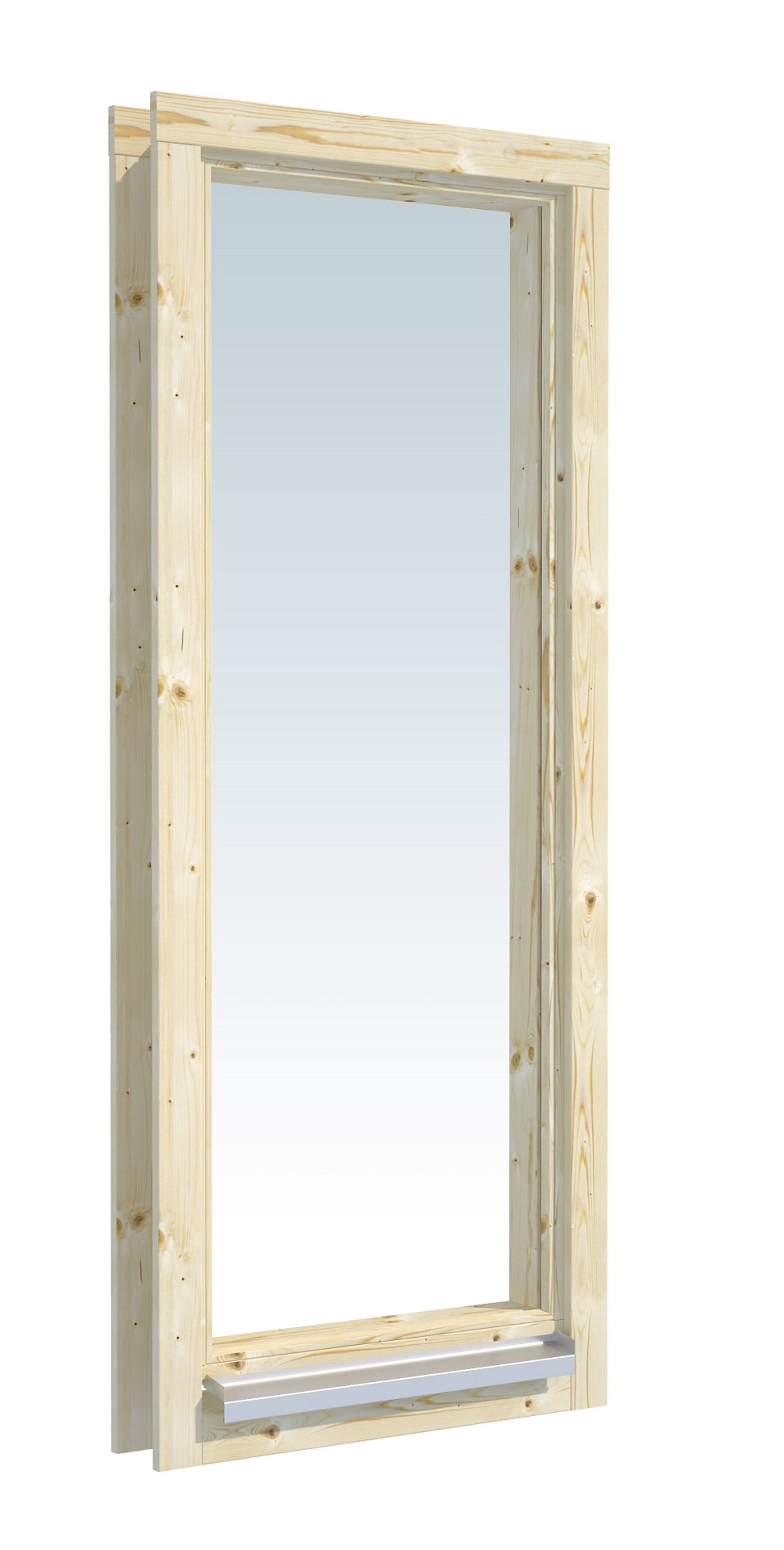 Einzelfenster B 660 x H 1740 mm 