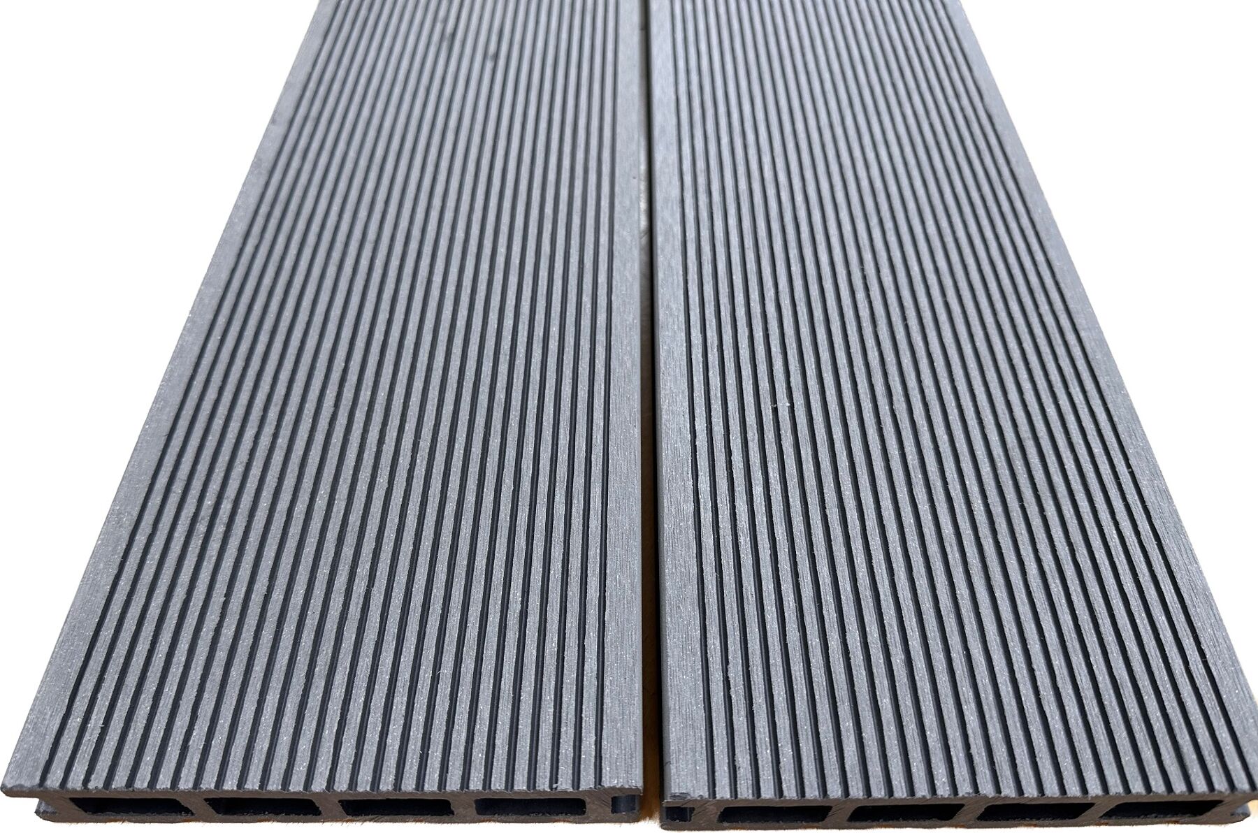 WPC Terrassendielen Hohlkammer 20 x 140 mm Grau 