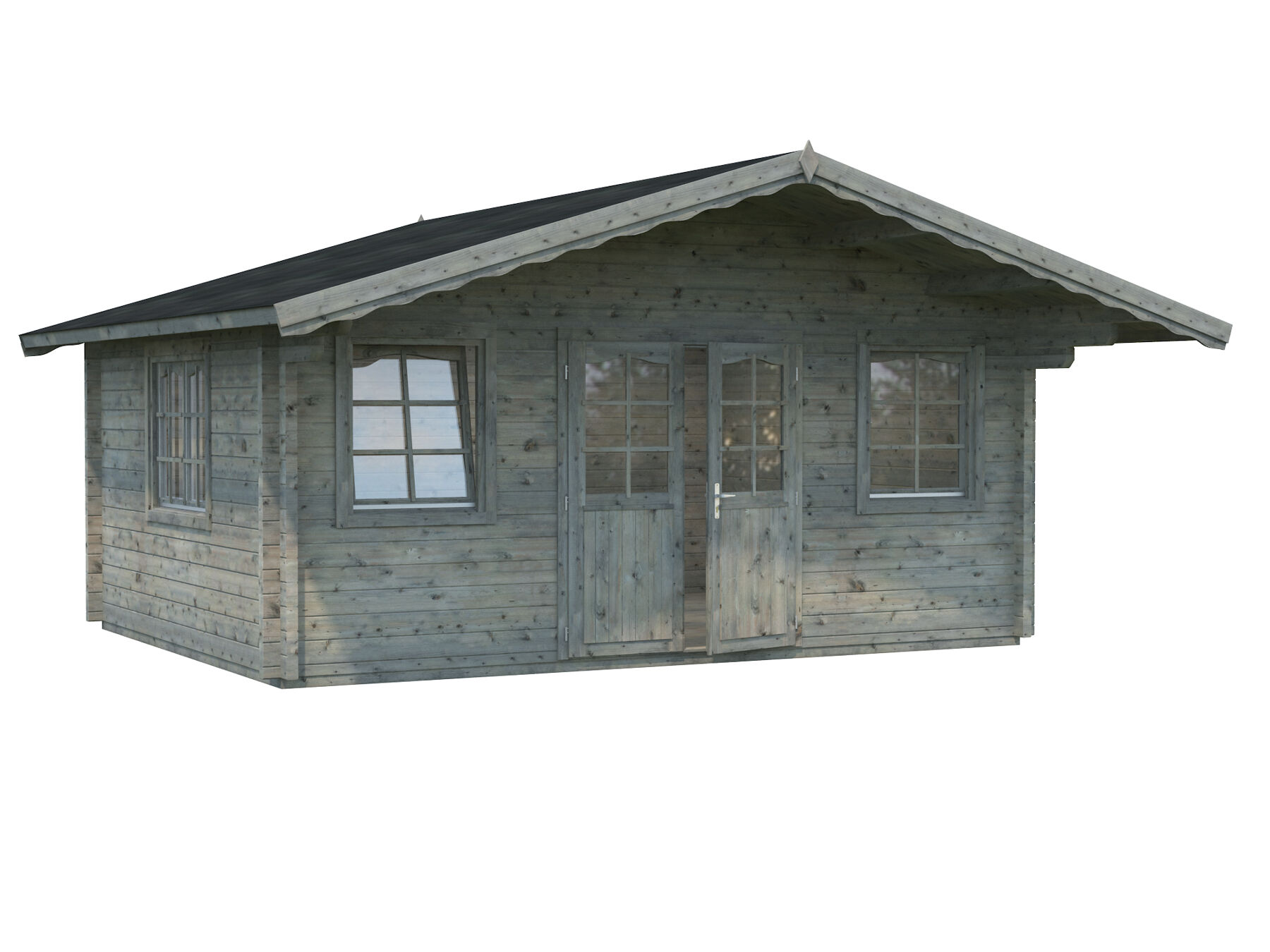 Palmako Gartenhaus Helena 18,6 m² Grau