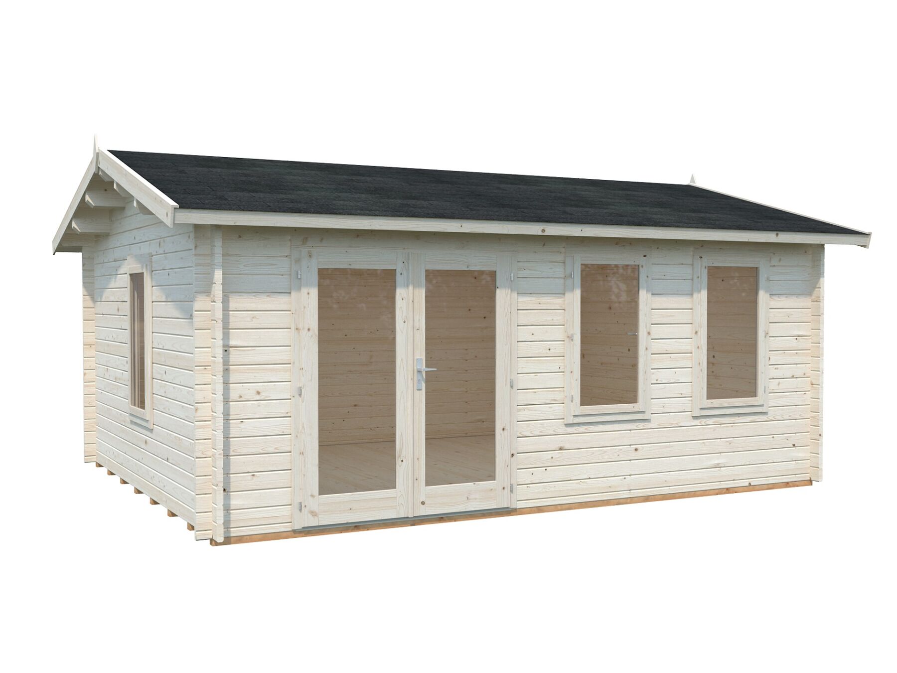 Gartenhaus Iris 19,1 m² Transparent 