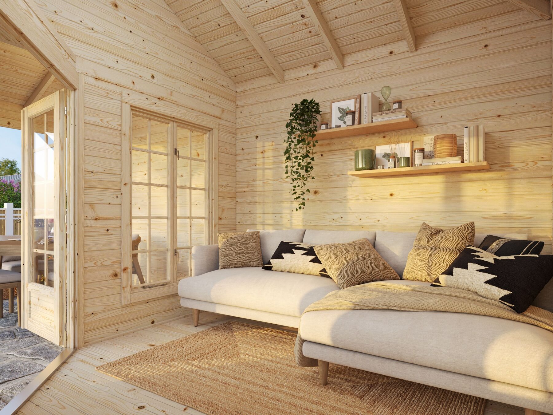 Pavillon Melanie 7,0 + 8,1 m²