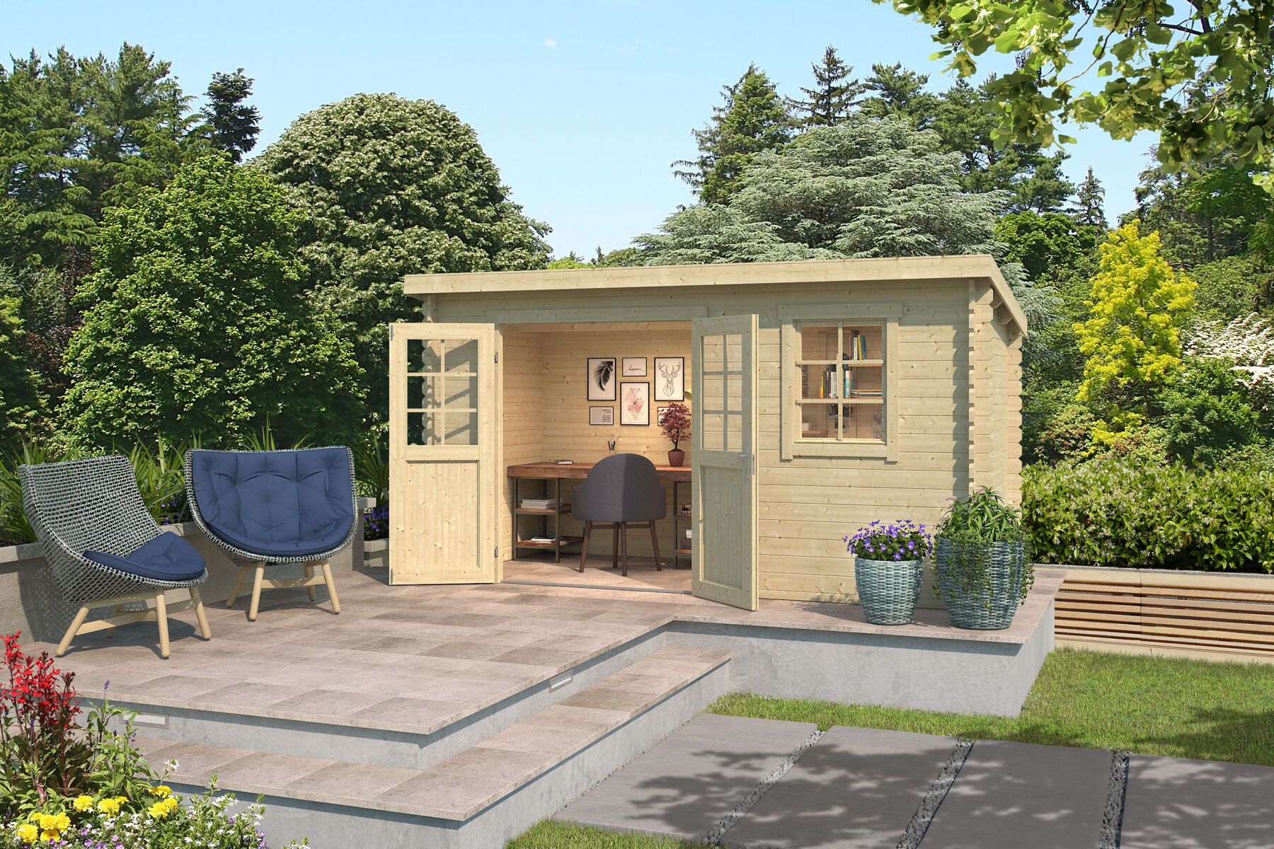 Innenarchitektur, Stuhl, Wohnen, Terrasse, Pflanze