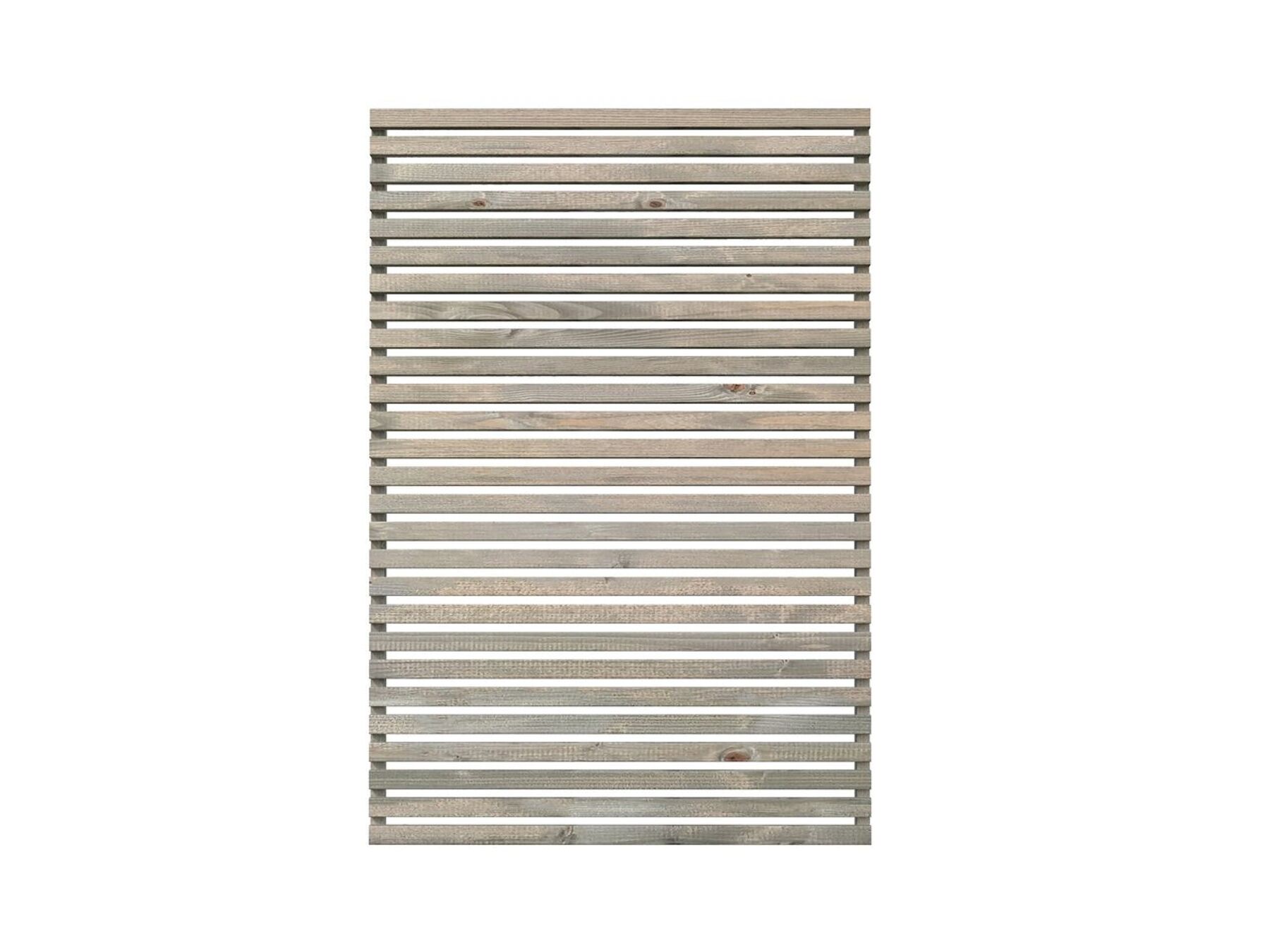 Zaunelemente Line 118 x 173,5 cm Grau Kesseldruckimprägniert