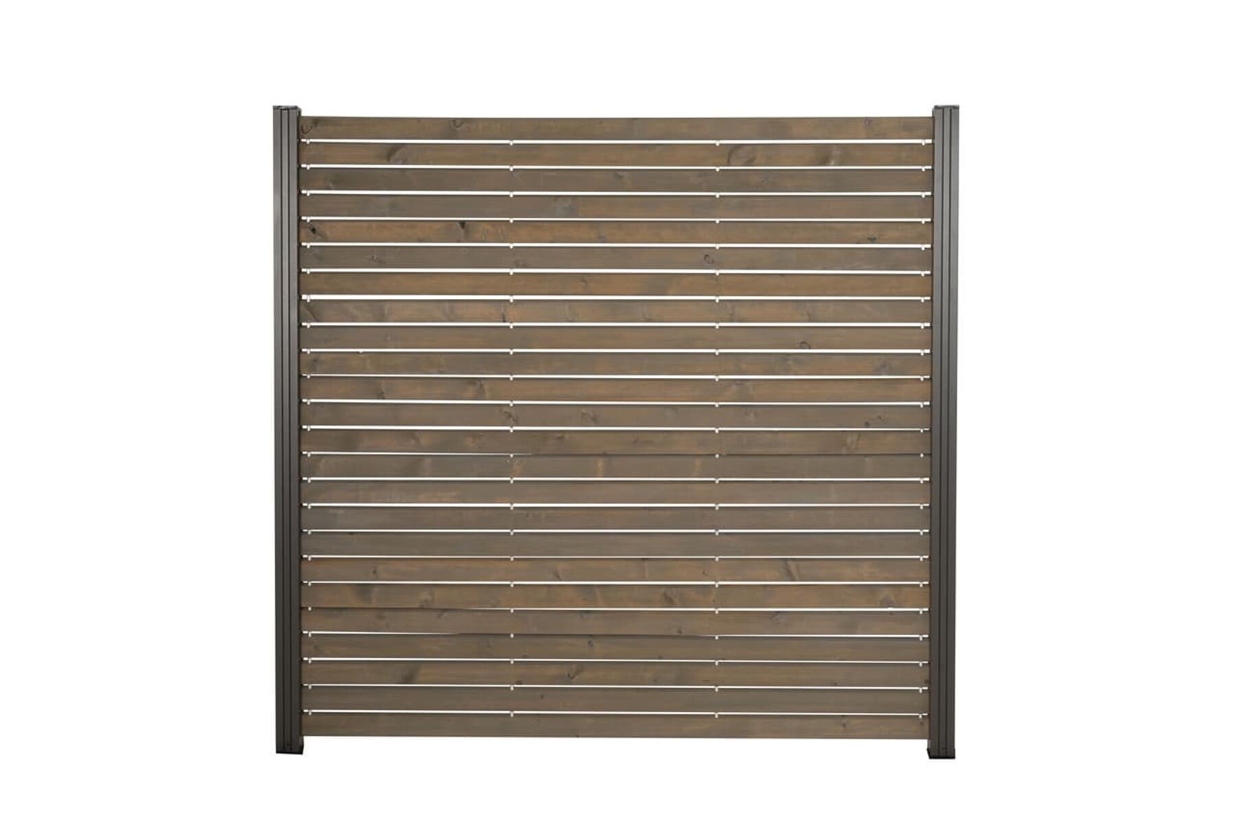 Sichtschutzzaun, Craftwood Grau 180 x 180 cm