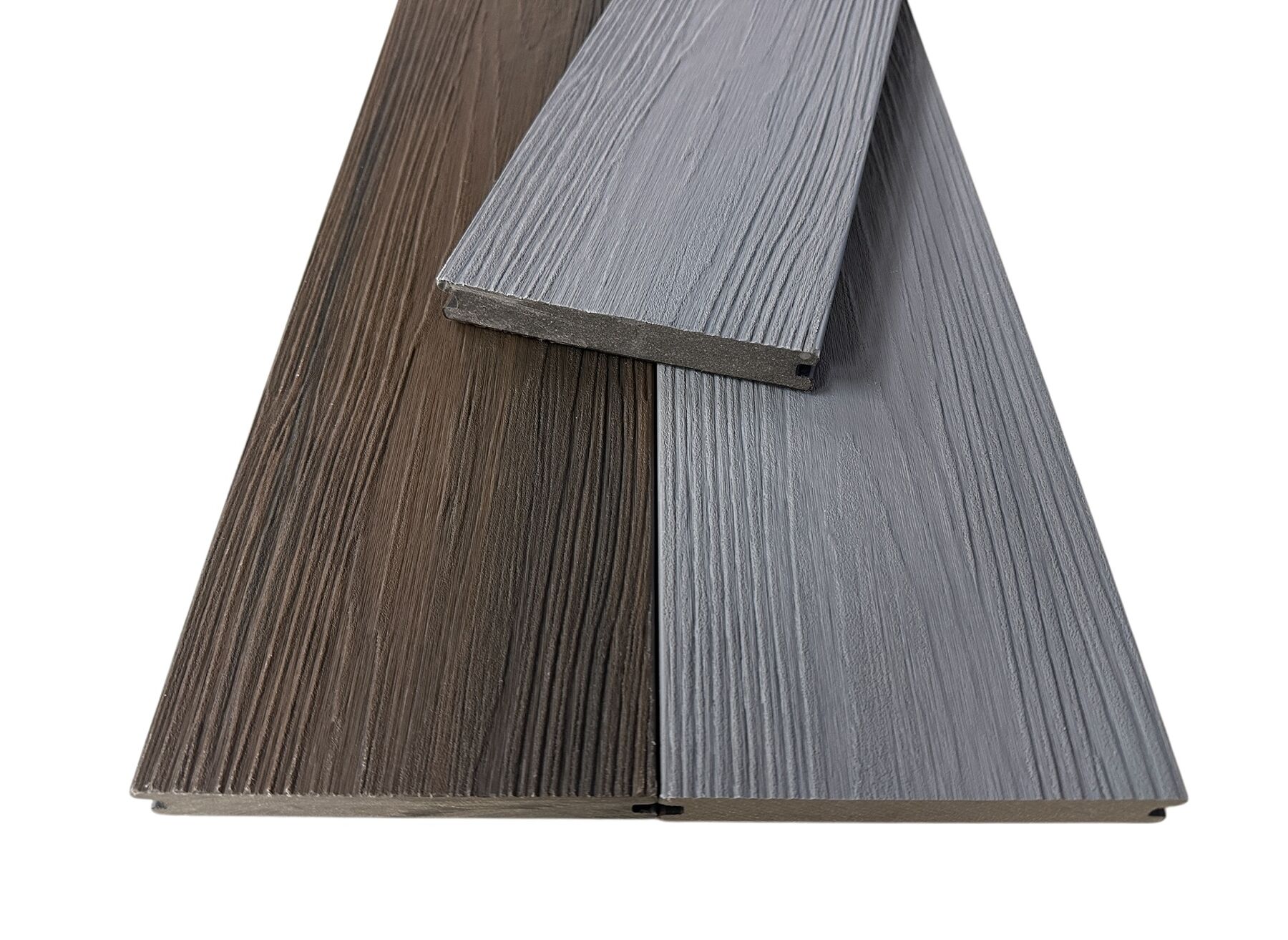 WPC Terrassendielen Massiv Bicolor 20 x 140 mm