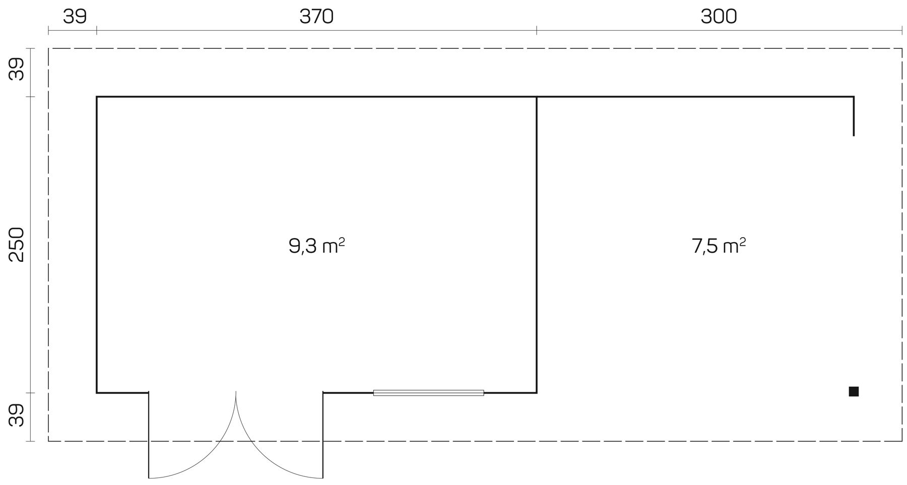 Gartenhaus Oriental 3 - SD 300