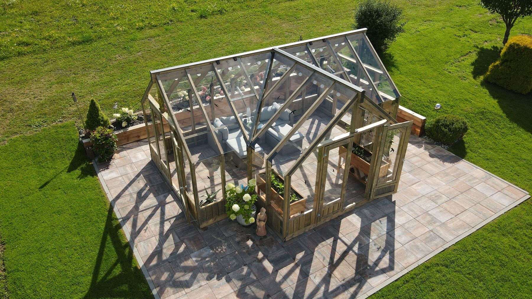 Gewächshaus Emilia 19,1 m²