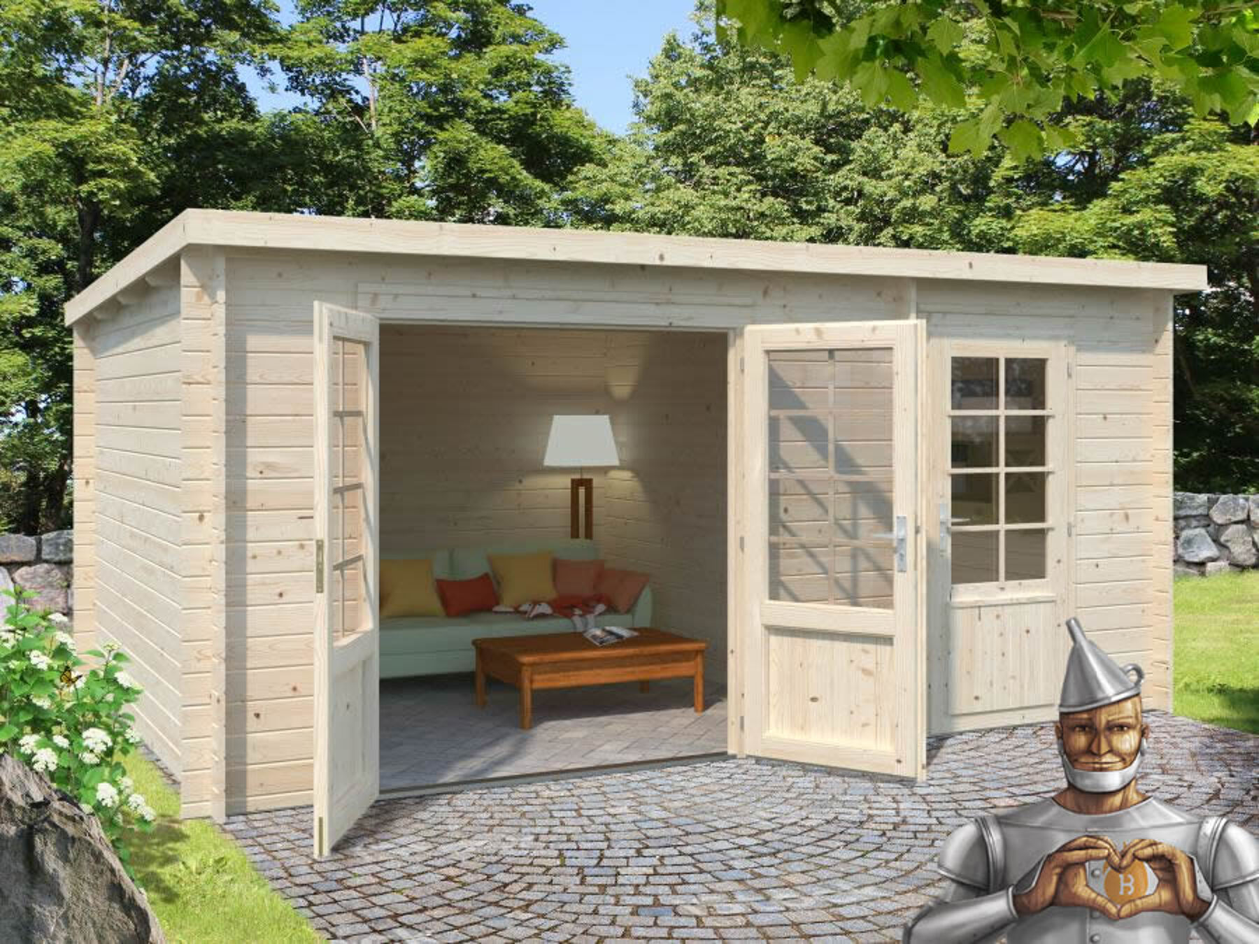 Gartenhaus Ella 13,1 m²