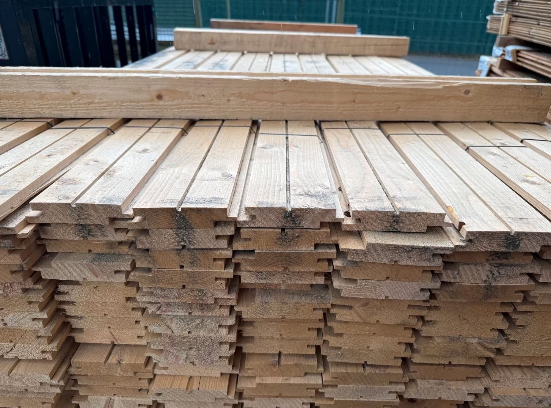 51,30 m² Fichte Profilholz, 26x120x2850 mm