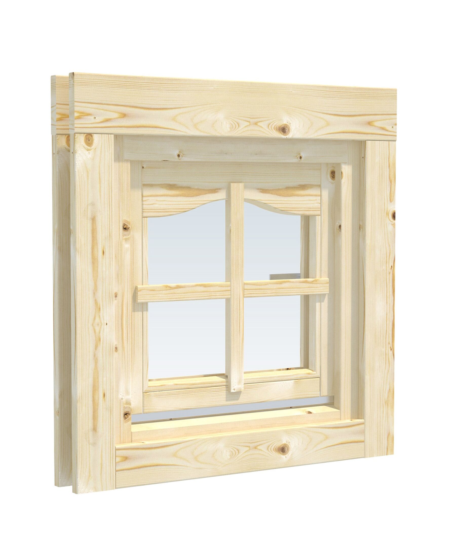 Einzelfenster B 420 x H 420 mm