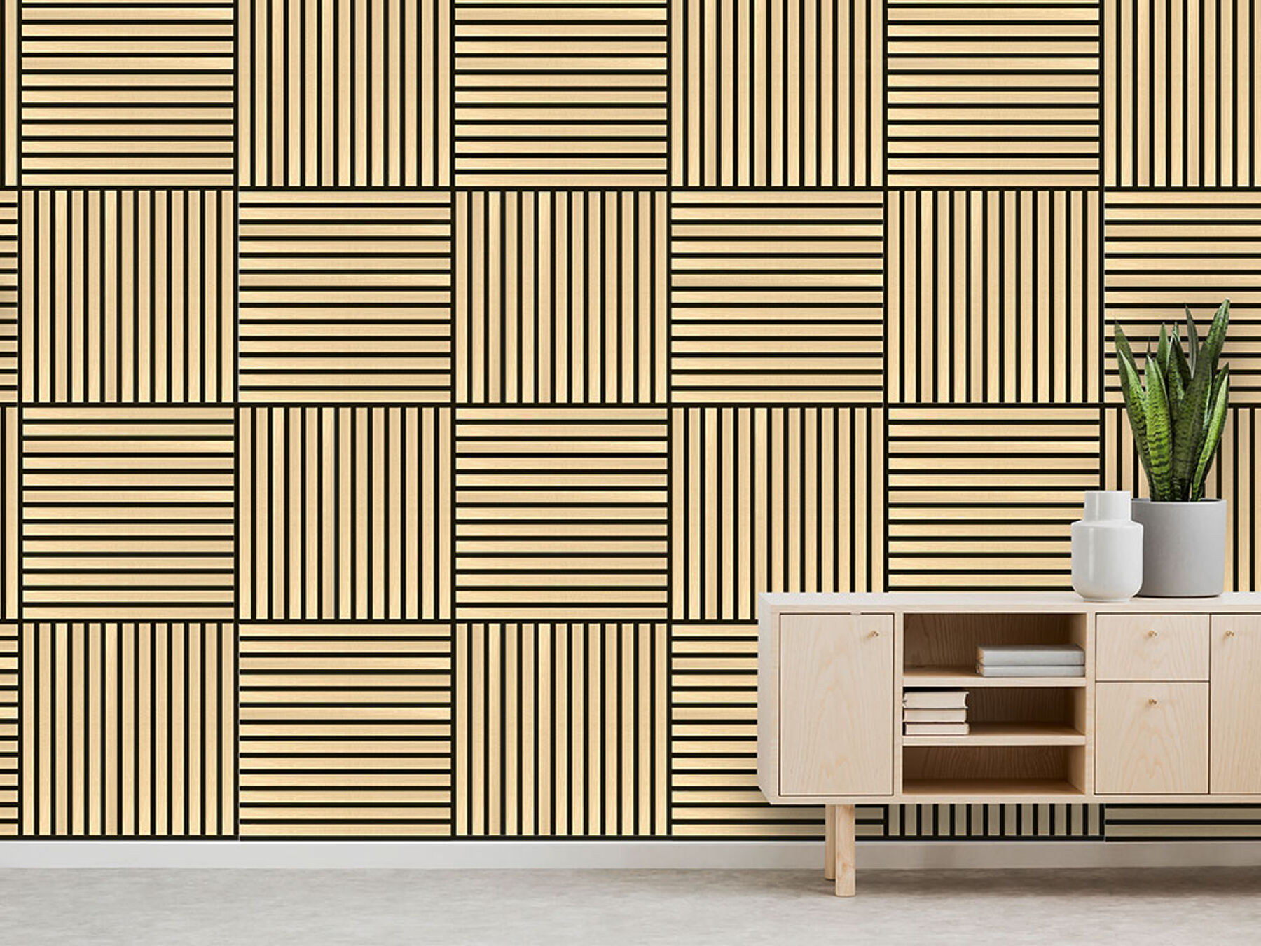 Akustikpaneele Fanal Oak 520x520x10 mm